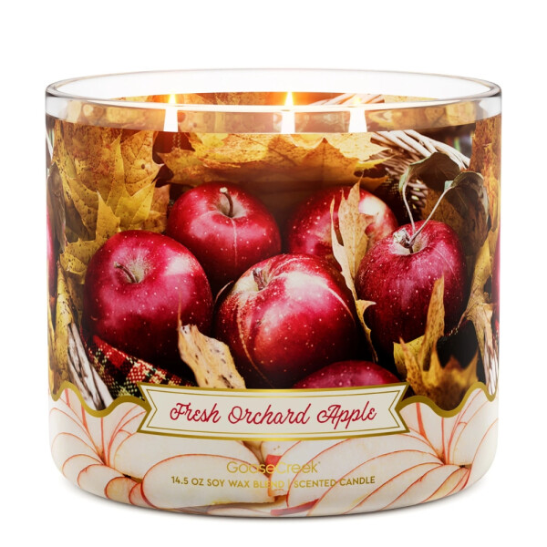 Fresh Orchard Apple 3-Docht-Kerze 411g