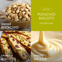 Pistachio Biscotti 3-Wick-Candle 411g