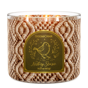 Nesting Season 3-Docht-Kerze 411g
