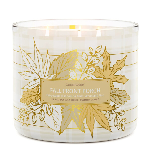 Fall Front Porch 3-Wick-Candle 411g