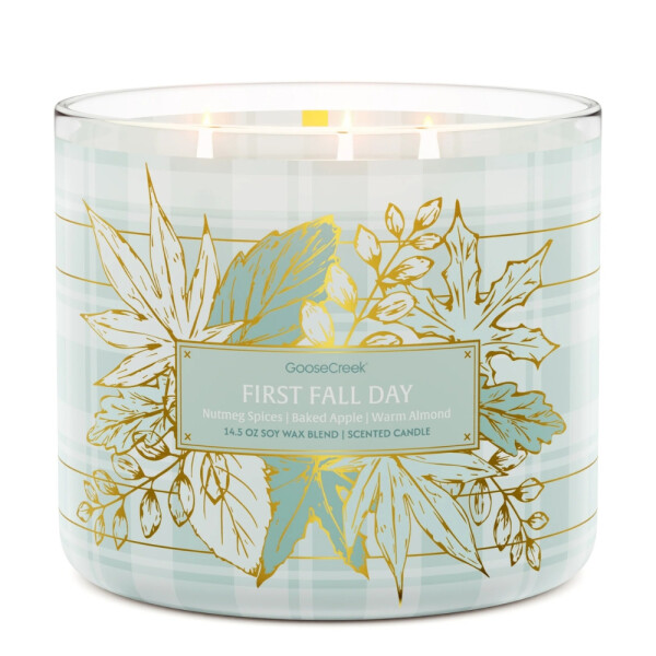First Fall Day 3-Wick-Candle 411g