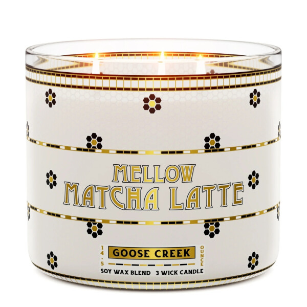 Mellow Matcha Latte 3-Wick-Candle 411g