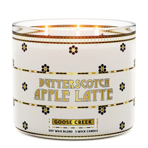 Butterscotch Apple Latte 3-Wick-Candle 411g