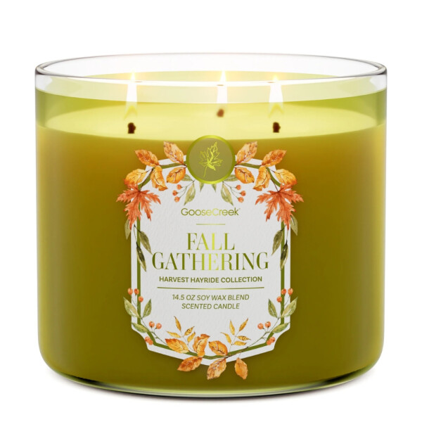 Fall Gathering 3-Docht-Kerze 411g