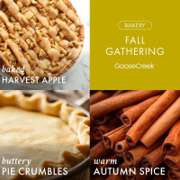 Fall Gathering 3-Docht-Kerze 411g