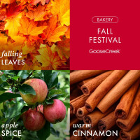 Fall Festival 3-Docht-Kerze 411g