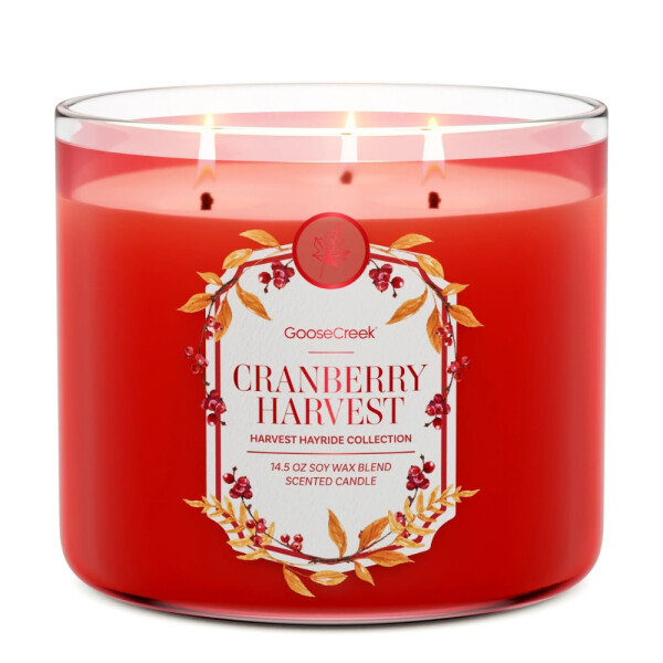 Cranberry Harvest 3-Wick-Candle 411g