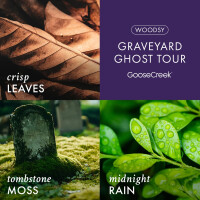Graveyard Ghost Tour 3-Wick-Candle 411g