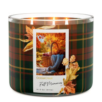 Fall Memories 3-Docht-Kerze 411g