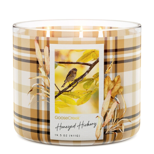 Honeyed Hickory 3-Wick-Candle 411g