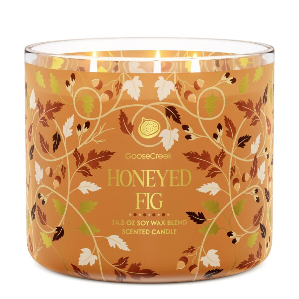 Honeyed Fig 3-Docht-Kerze 411g