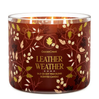 Leather Weather 3-Wick-Candle 411g