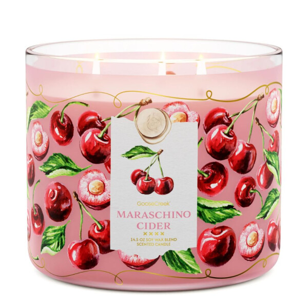 Maraschino Cider 3-Wick-Candle 411g