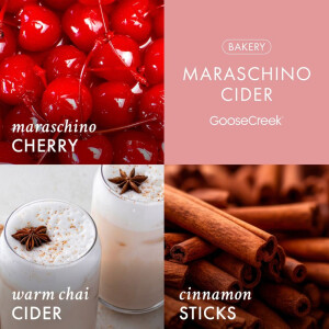 Maraschino Cider 3-Wick-Candle 411g