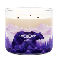 Skillet Blueberry Cobbler 3-Wick-Candle 411g