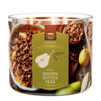Brown Butter Pear 3-Docht-Kerze 411g