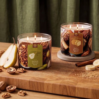 Brown Butter Pear 3-Docht-Kerze 411g