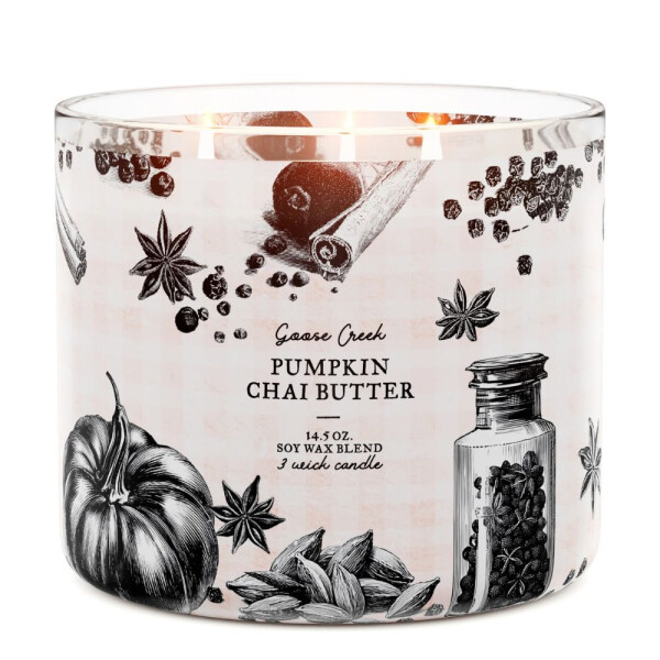 Pumpkin Chai Butter 3-Wick-Candle 411g
