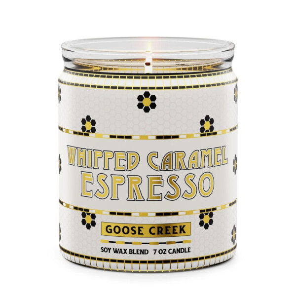 Whipped Caramel Espresso 1-Docht-Kerze 198g
