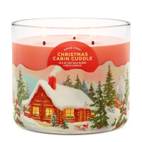 Christmas Cabin Cuddle 3-Docht-Kerze 411g