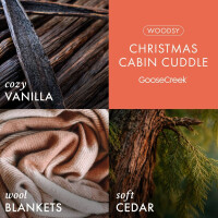 Christmas Cabin Cuddle 3-Docht-Kerze 411g