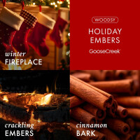 Holiday Embers 3-Docht-Kerze 411g