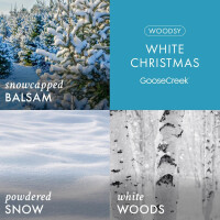 White Christmas 3-Docht-Kerze 411g