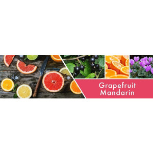 Grapefruit Mandarin 2-Docht-Kerze 680g
