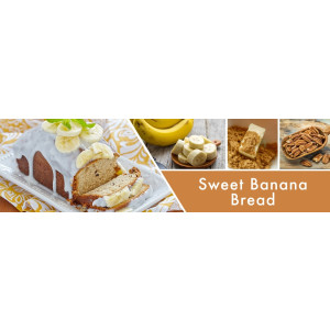 Sweet Banana Bread 2-Wick-Candle 680g