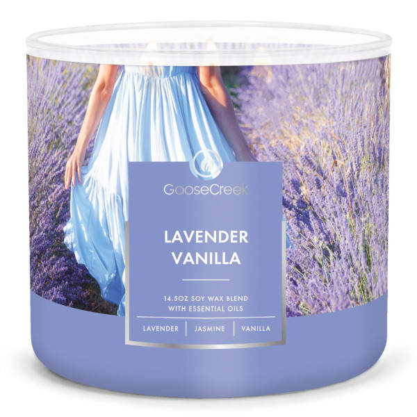 Lavender Vanilla 3-Docht-Kerze 411g