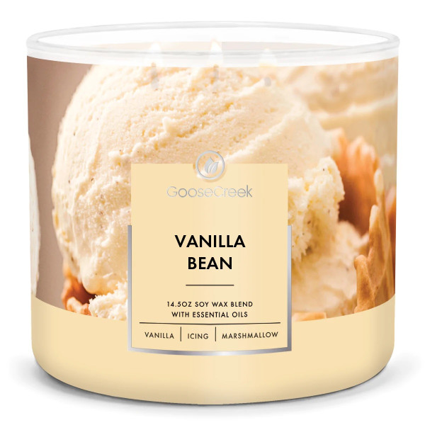 Vanilla Bean 3-Docht-Kerze 411g