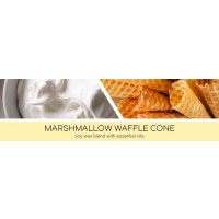 Marshmallow Waffle Cone 3-Wick-Candle 411g