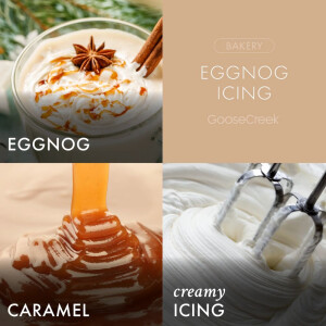 Eggnog Icing 3-Docht-Kerze 411g