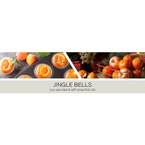 Jingle Bells 3-Docht-Kerze 411g