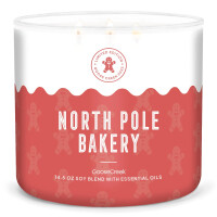 North Pole Bakery 3-Wick-Candle 411g