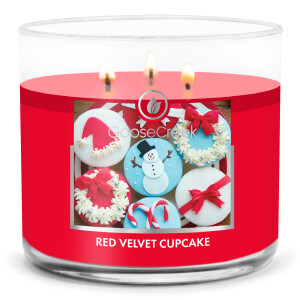 Red Velvet Cupcake 3-Wick-Candle 411g