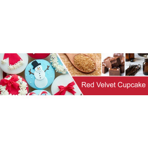 Red Velvet Cupcake 3-Docht-Kerze 411g