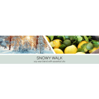 Snowy Walk 3-Docht-Kerze 411g