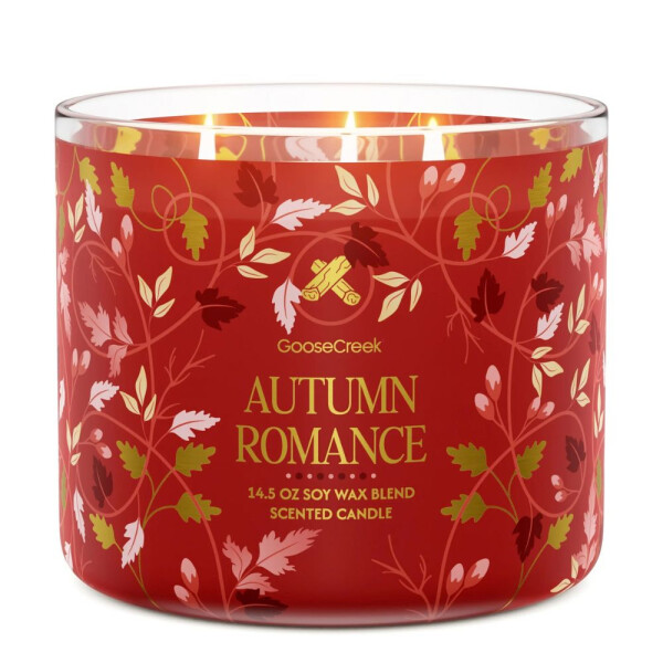Autumn Romance 3-Docht-Kerze 411g