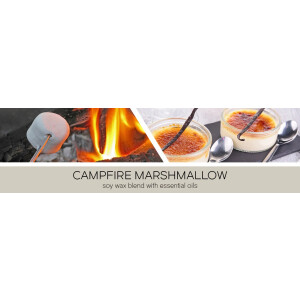 Campfire Marshmallow 3-Wick-Candle 411g