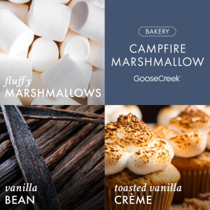 Campfire Marshmallow 3-Docht-Kerze 411g