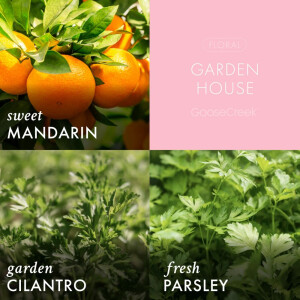 Garden House 3-Docht-Kerze 411g