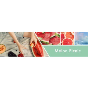Melon Picnic 2-Docht-Kerze 680g