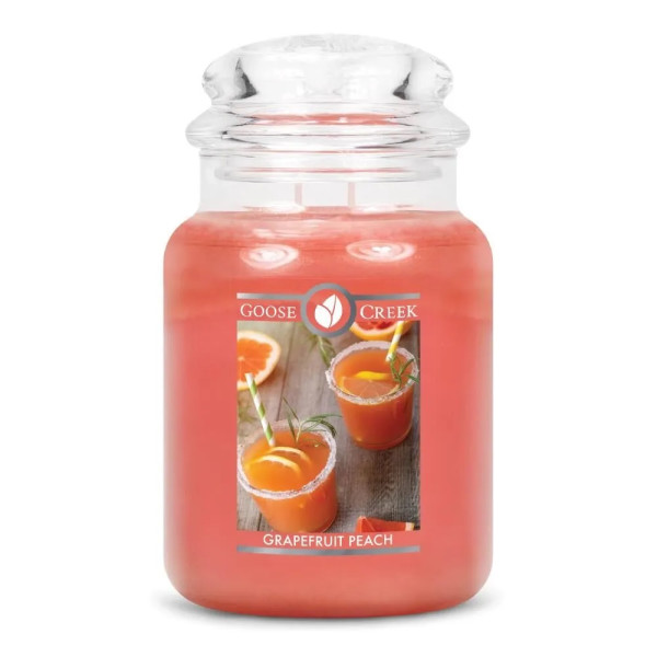 Grapefruit Peach 2-Docht-Kerze 680g