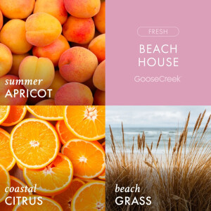 Beach House 3-Docht-Kerze 411g