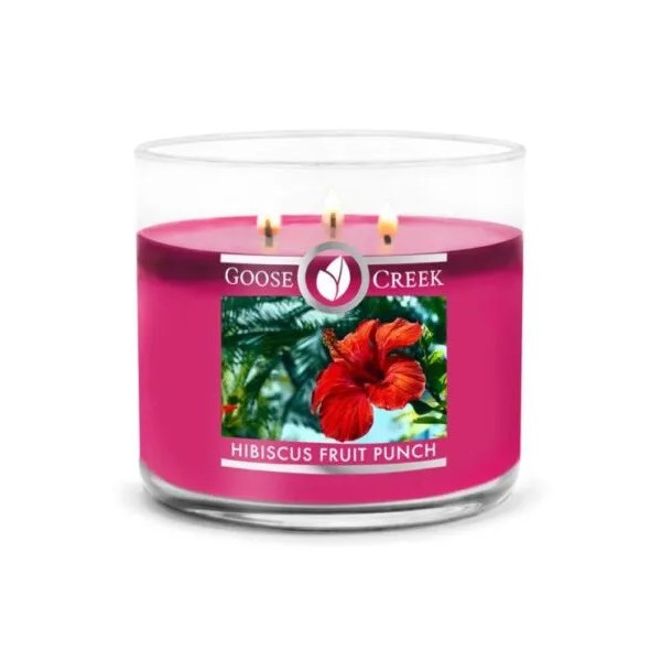 Hibiscus Fruit Punch 3-Wick-Candle 411g