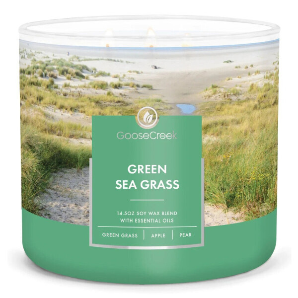 Green Sea Grass 3-Wick-Candle 411g